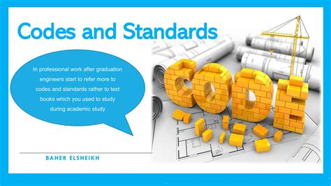 PROJECT CODES AND STANDARDS .